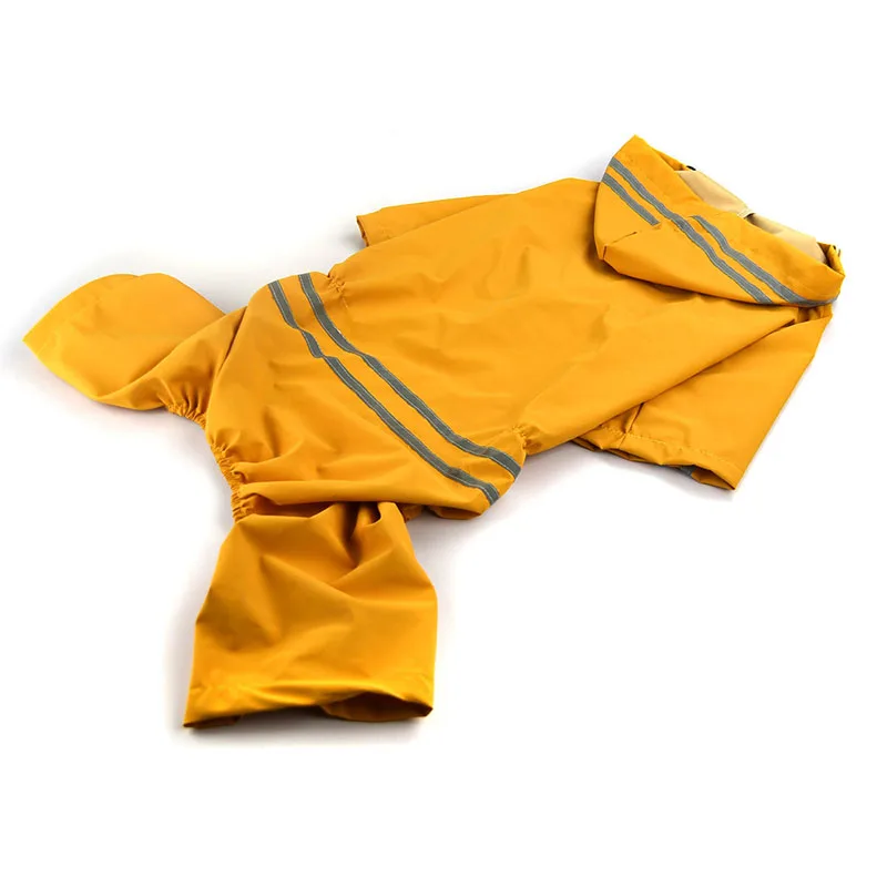 3XL 4XL 5XL 6XL 7XL дождевик для больших собак водонепроницаемый толстовки для домашних животных Комбинезон Светоотражающий дождевик для больших собак Одежда для Лабрадора хаски