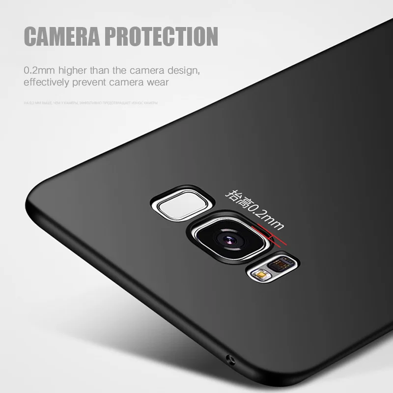 Hard Full PC Case For Samsung Galaxy A9 A7 S9 S8 Plus A6 A8 J4 J6 S6 S7 EDGE NOTE 8 2018 A6+ A8+ 9 Ultra Thin Capa Funda |