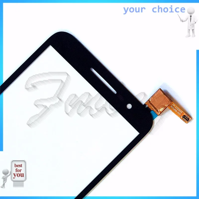 RUBINZHI Сенсорный экран для Vodafone Смарт ПРЕМЬЕР 6 VF895 VF895N V895 touch Сенсор спереди Стекло касания Панель+ лента