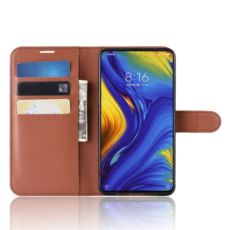 Xiaomi Mi Mix 3 чехол флип чехол-кошелек для телефона из искусственной кожи (полиуретан)