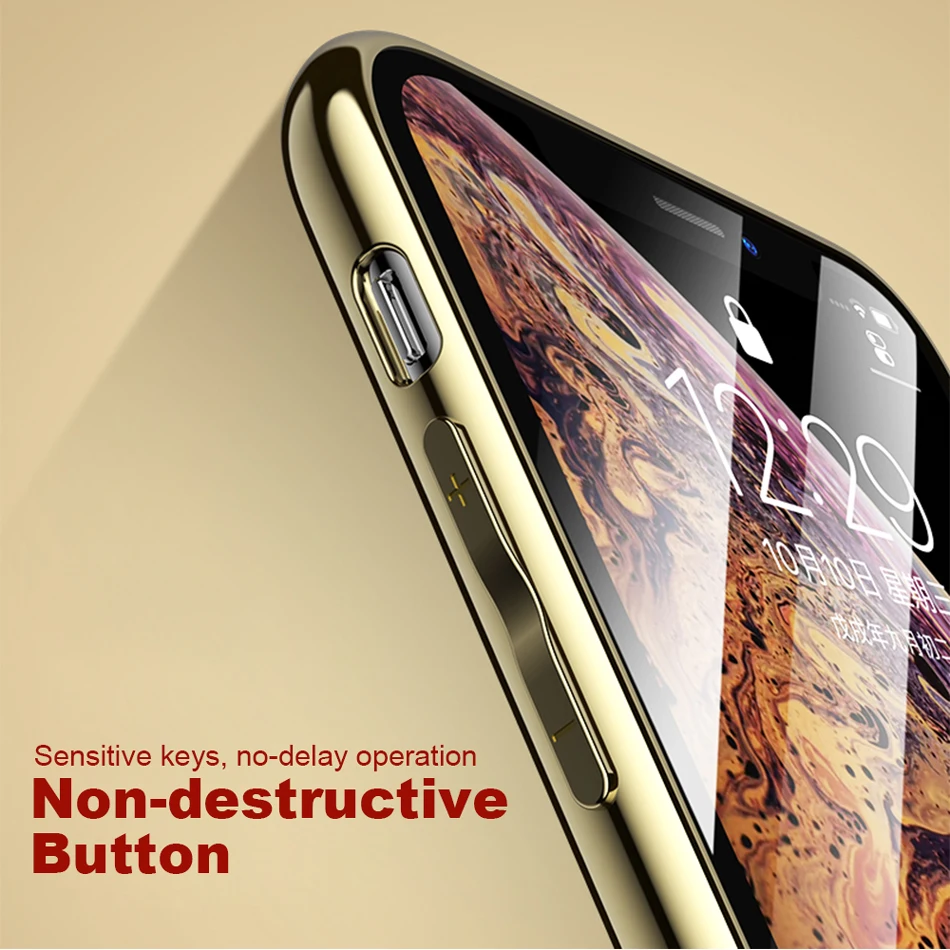 Leopard texture Case for iPhone XS Max Bumper X Shockprof Plating TPU+PC Mirror Cover XR Funda Capa |