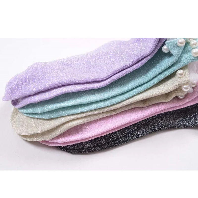 [COSPLACOOL]2017 винтажный Блестящий Сокс серебряный лук Жемчуг Бисероплетение женский