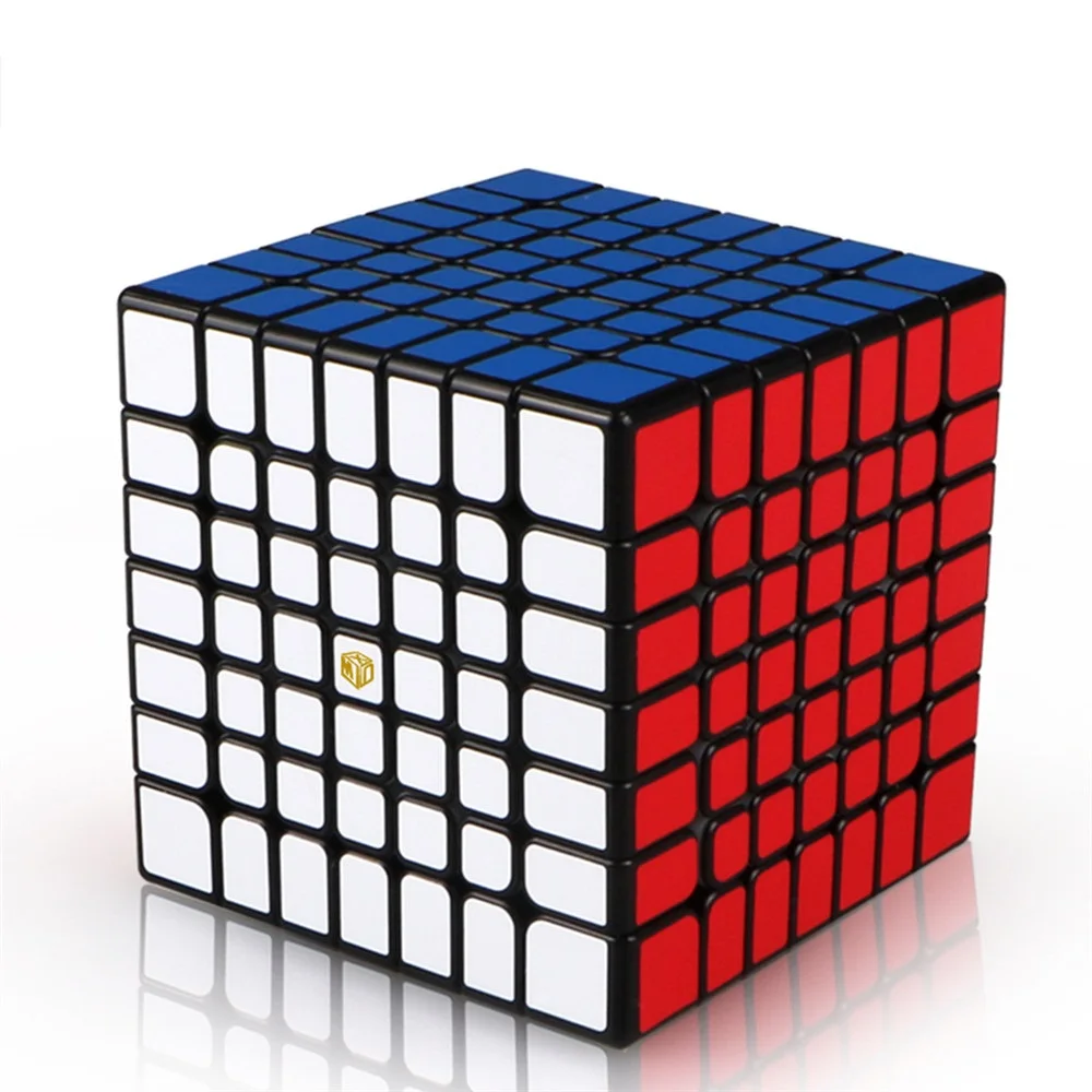QIYI X-Man Ye M 7x7x7 магнитные безопасные ABS пластиковые магические кубики быстро