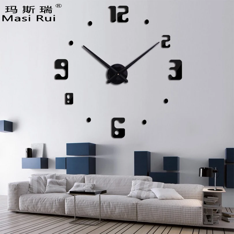 Настенные кварцевые часы 2020 года большие декоративные в современном стиле для