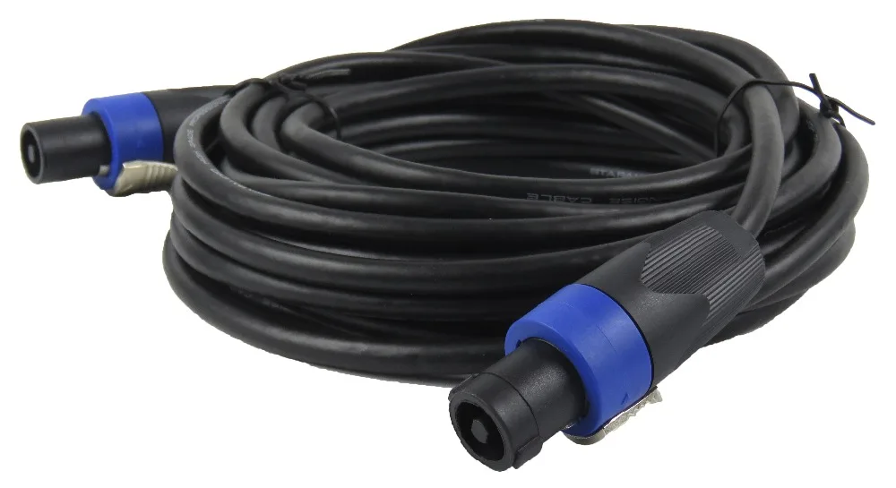Staraudio Динамик к 25 футов (7.5 м) правда 12 калибра Провода AWG DJ Pro аудио кабель smmc