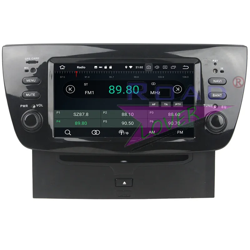 Roadlover 6 1 &quotAndroid 9 0 Восьмиядерный автомобильный DVD мультимедийный плеер для Fiat Doblo