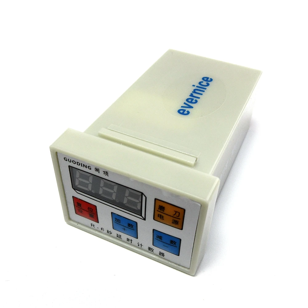 220 V Lcd счетчик для раскройный станок торцевой резак инструмент