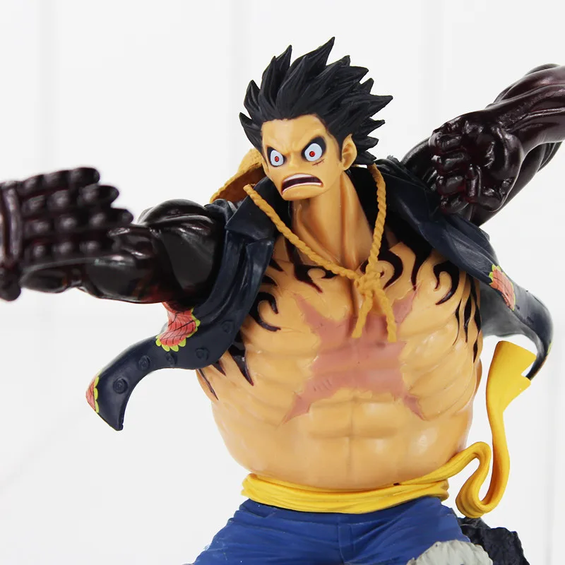 2021 Новое поступление Аниме One Piece Фигурки игрушки Gear 4 Luffy ПВХ экшн-фигурки крутая