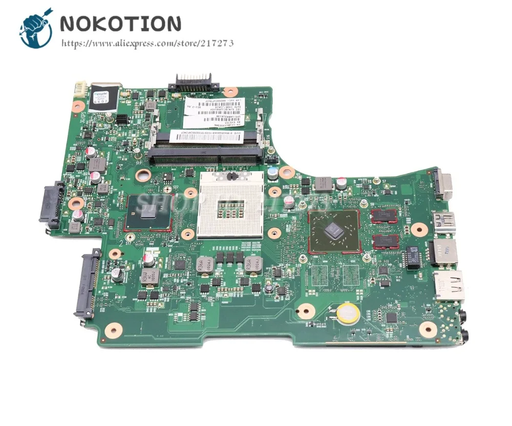Материнская плата NOKOTION для ноутбука Toshiba Satellite L650 L655 HM55 DDR3 HD4500 gpu V000218030 V000218130 V000218140