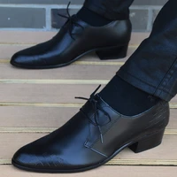 new springsummer men leather shoes fashion lace up dress shoes high quality black business mens shoes casual oxfords for men