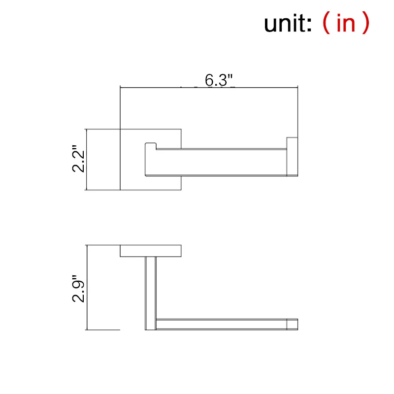 SUS 304 держатель для туалетной бумаги из нержавеющей стали рулона ванной комнаты
