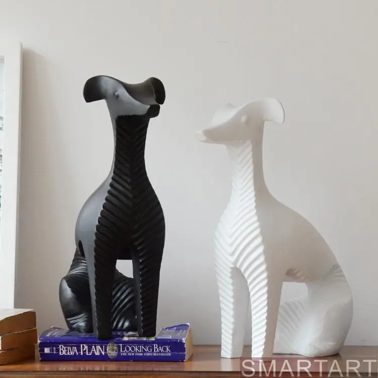 Ручная работа креативная абстрактная фигурка виппет скандинавские ремесла