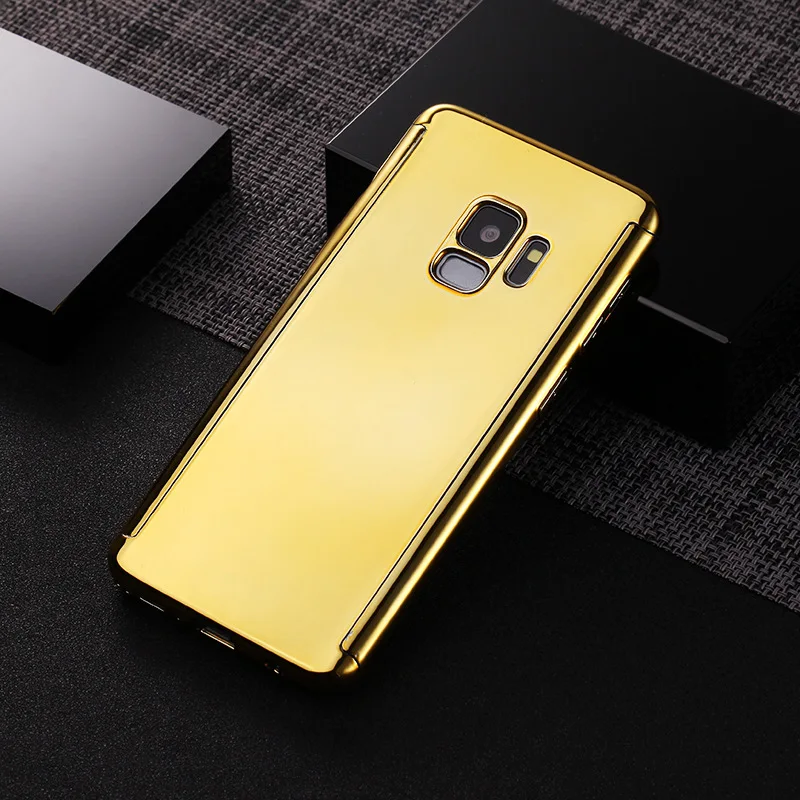 360 Полное покрытие зеркальный чехол для samsung Note 9 S10 Plus S8plus жесткий защитный чехол для samsung Galaxy S9 Plus S7 Note9 чехол s10lite