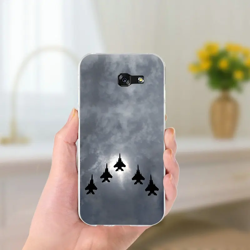 USAF US Air Force Soft TPU Silicon Phone Case for Samsung Galaxy A3 A5 A7 2016 2017 Core 8262 850 Grand I9082 Shell Coque Fundas | Мобильные