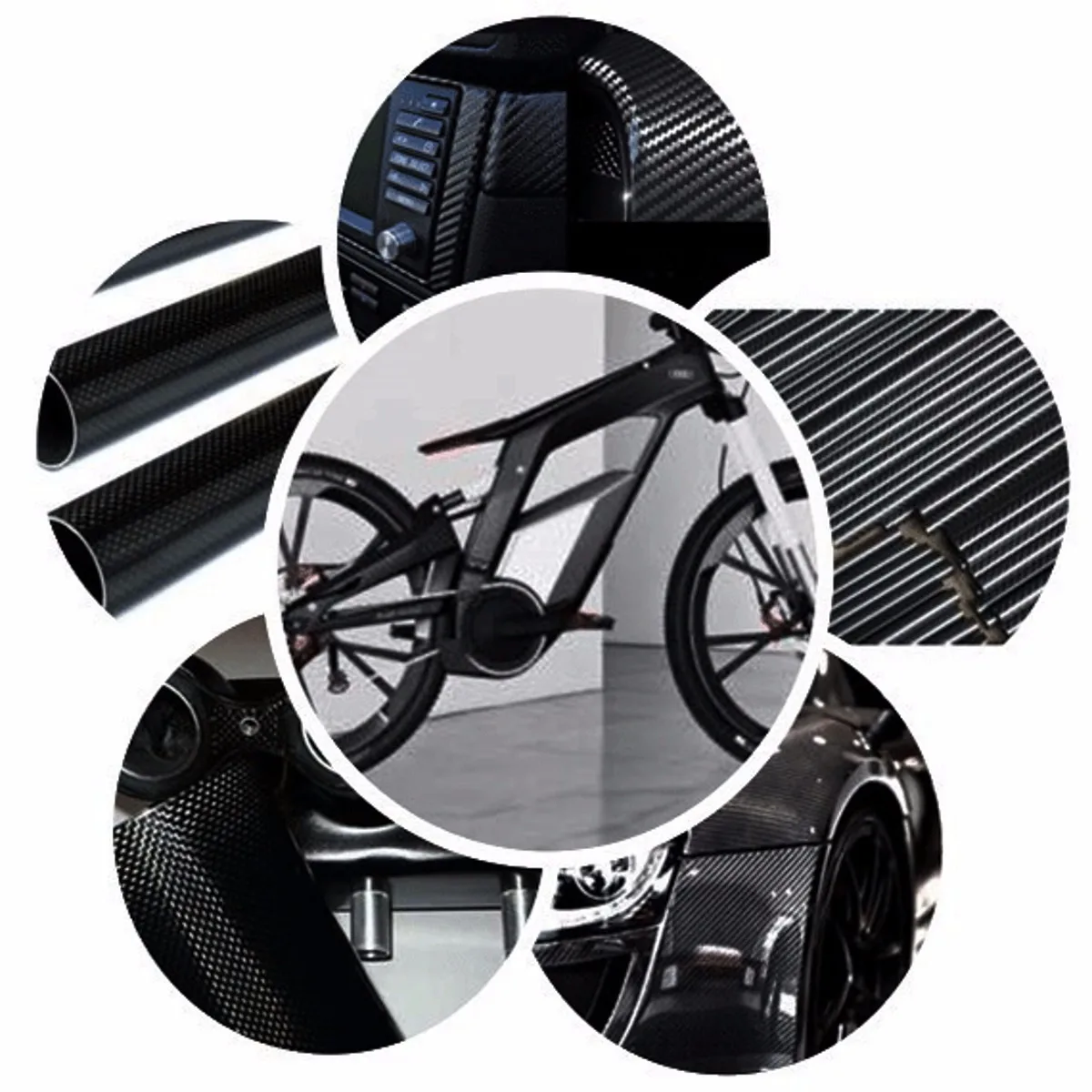 1pcs 3K 2/2 Twill Woven 0.111mm Thick 100[%] Real Carbon Fiber Fabric Carbon Yarn Weave Cloth For Car Parts And Airplane Models