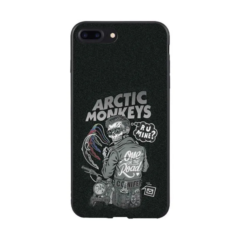 TPU Arctic monkeys предлагает роскошный черный ТПУ Мягкий силиконовый чехол для телефона для iPhone 11 11Pro 11ProMax X XR XS Max 8 8Plus 7 7Plus 6 6Plus 5 SE - Цвет: TPU
