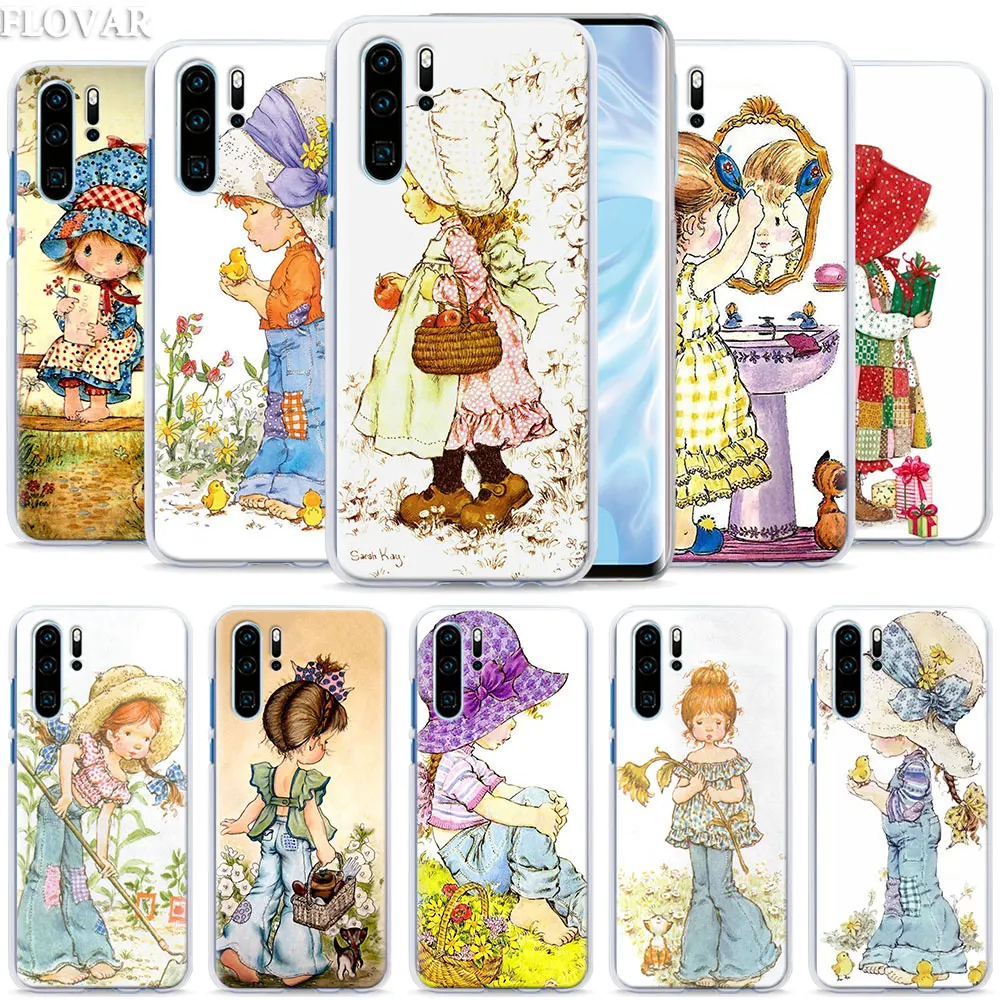 Чехол для телефона Sarah Kay с узором, чехол для huawei P30 Pro P10 P20 P30 Lite P8 P9 Lite P Smart Plus чехол