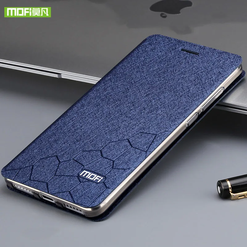 Чехол для Xiaomi Redmi Note 4 силиконовый чехол Роскошный кожаный флип глобальная версия