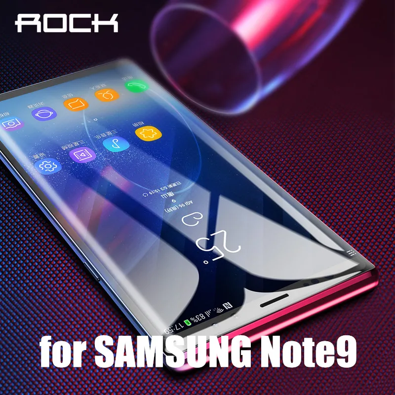 Рок гидрогель Экран протектор для SAMSUNG Galaxy Note9 0 18 мм полный Note 9 защитный Стекло