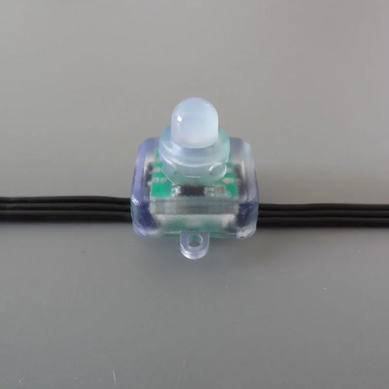 Квадратный тип DC5V адресуемый 12 мм WS2811 Светодиодный умный пиксельный узел RGB