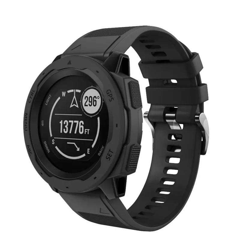CARPRIE быстросъемный силиконовый смарт-браслет ремешок для часов Garmin Instinct спортивные часы сменный аксессуар 81119