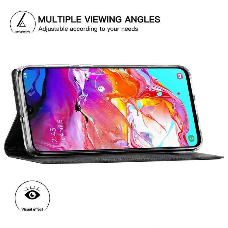 Откидной Чехол для samsung Galaxy A50 A70, кошелек с отделением для карт, магнитная подставка, чехол-книжка для samsung Galaxy A20E A40