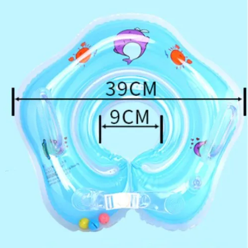 Надувная лодка для детей плавающая младенцев шеи трубка кольцо бассейна купания