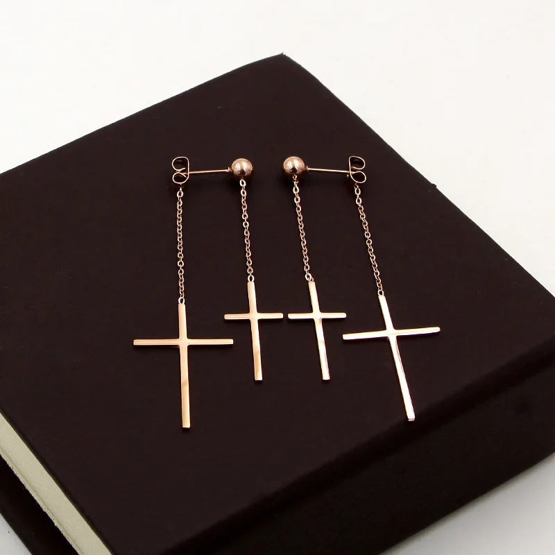 Модные ювелирные изделия женские кресты христианские Иисус из нержавеющей стали