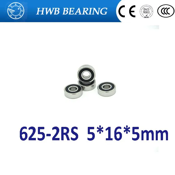625RS 625 2RS глубокий шаровой подшипник 5x16x5 мм Миниатюрный 5*16*5 2rs|bearing bearing|bearings