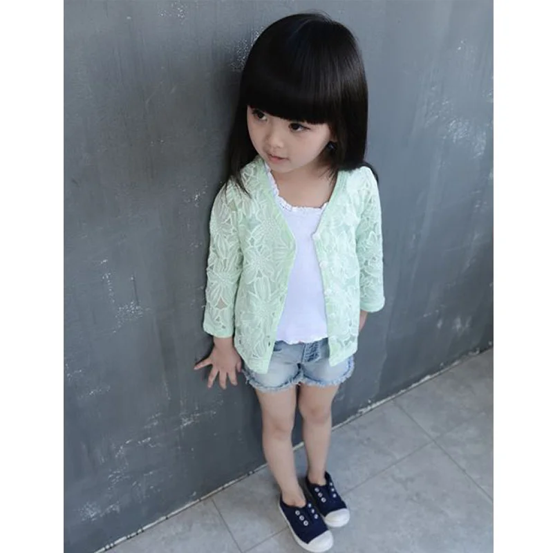 Одежда для девочек куртки летняя модная Высококачественная Солнцезащитная