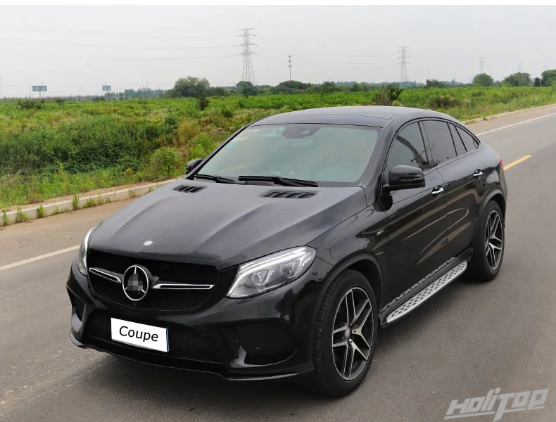 Боковая подножка OE для Mercedes Benz GLE Coupe 2017 2018 2019 2020 утолщенная опорная пластина может