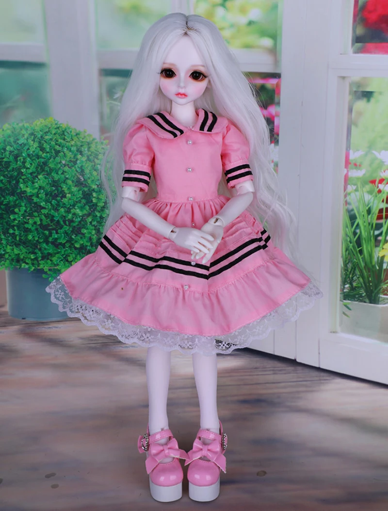 Полный комплект 1/4 Bjd Кукла Sd модная Бори шарнирная полимерная кукла с макияжем