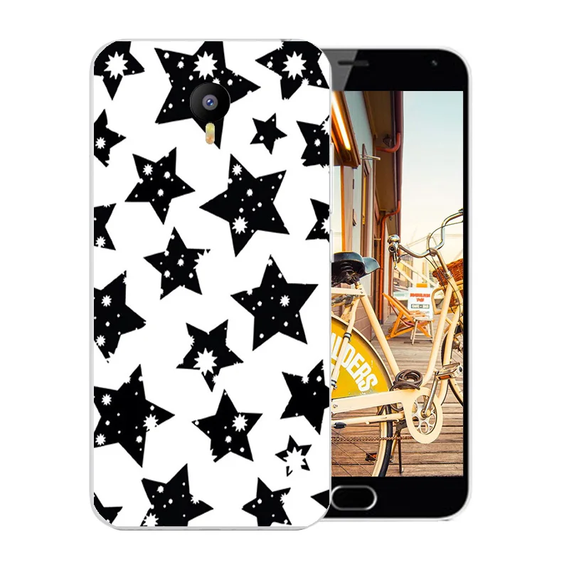 5 дюймов для Meizu M2 Note чехол телефона из мягкого ТПУ силикона с красочным рисунком