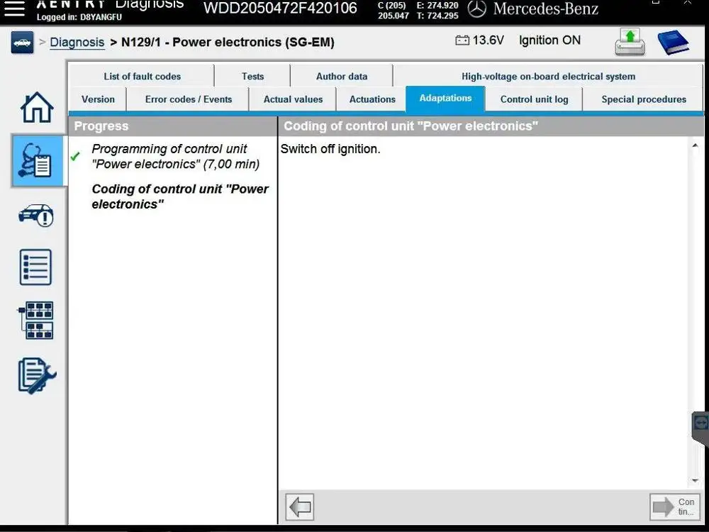 19 мая система XENTRY с DTS и Vediamo eng EPC WIS поддержка кодирования SCN онлайн