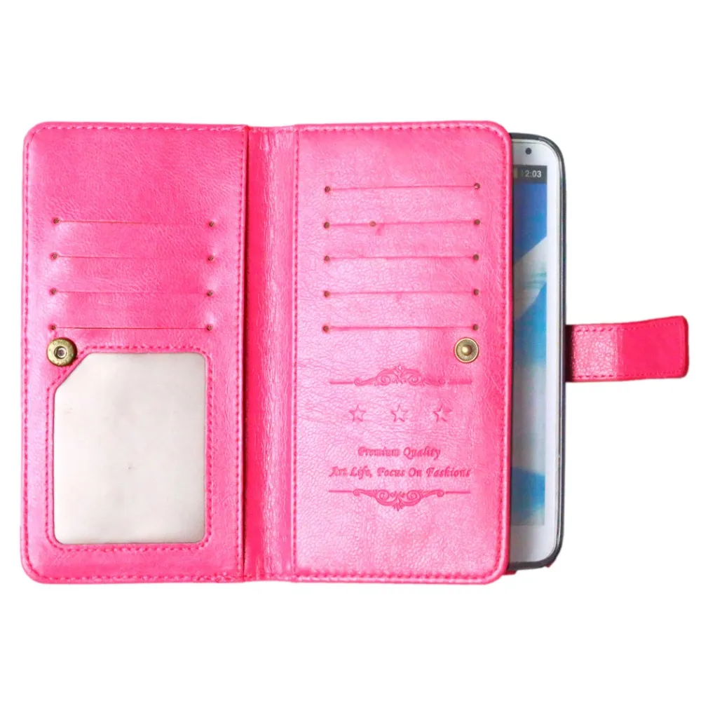 Note 3 Роскошный деловой Магнитный кожаный чехол-бумажник с застежкой для Samsung Galaxy