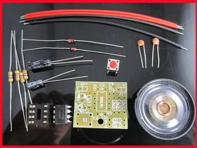 2 шт./лот идеальный набор для дверного звонка электронный комплект сделай сам