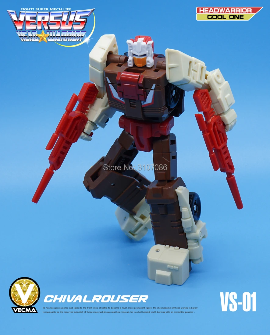 VS-01 G1 MFT трансформация Chromedome Chivalrouser VS01 голова WERRIOR Deluxe фигурка робота игрушки