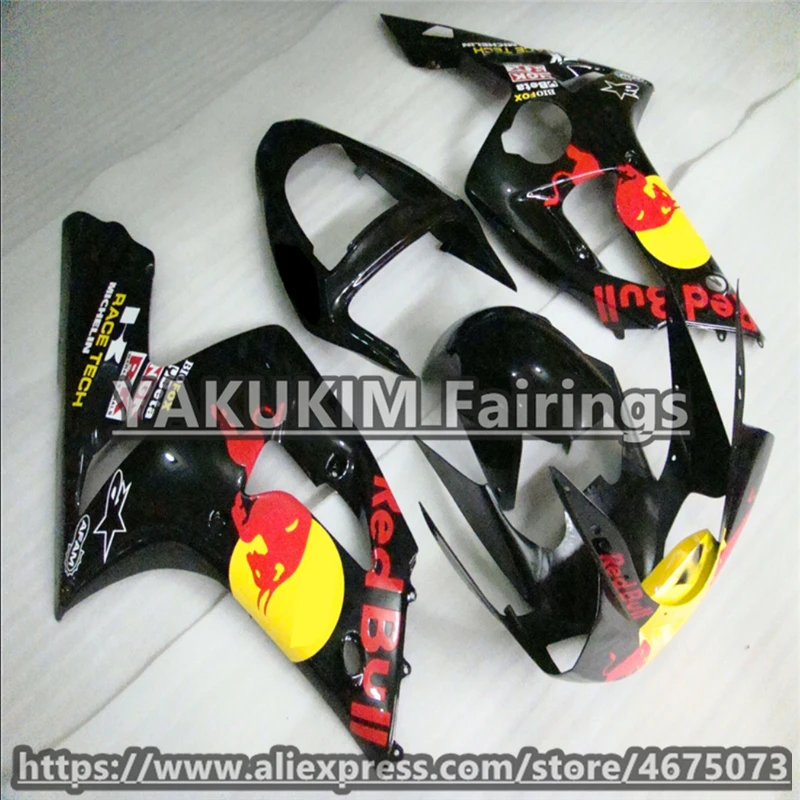 ABS инъекции обтекатели комплект для Kawasaki Ninja ZX 6R 2003 2004 ZX6R 636 мотоциклетные