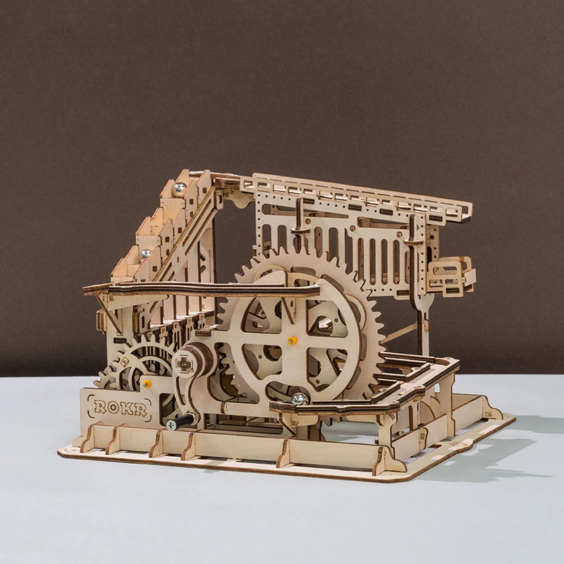 Robotime 4 вида DIY игра деревянная шестерня модель привода строительные наборы
