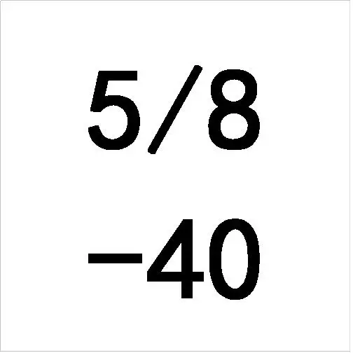 40 UNS 5/8-11 12 14 16 18 20 24 27 28 32 36 40 UNC UNF UNEF UN UNS инструменты для нарезания резьбы правой руки для обработки прессформы 5/8" - Цвет: 40 UNS