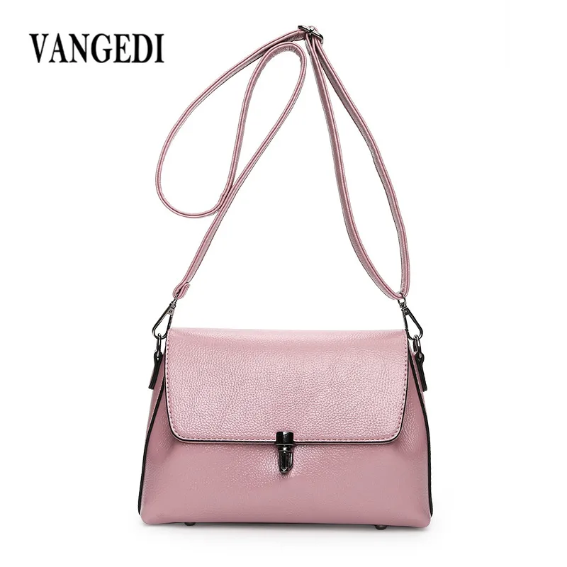 Из искусственной кожи милые сумки Для женщин Курьерские Сумки багет через плечо