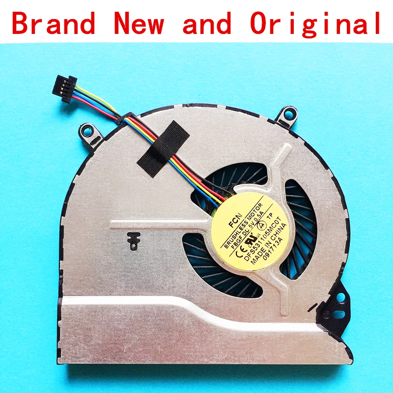 Новый кулер для охлаждения процессора ноутбука, радиатор для ноутбука HP Pavilion 14, 15, nighkbook 14-b150us, 14-b173cl, FCN, DFS531105MC0T, FBGF