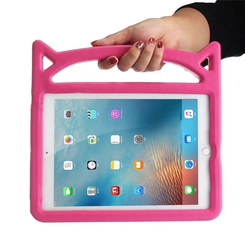 Для Apple ipad 2 3 4 EVA пены противоударный чехол для ipad 2 ipad 3 ipad 4 Funda Coque Дети Ручка Стенд защитный чехол