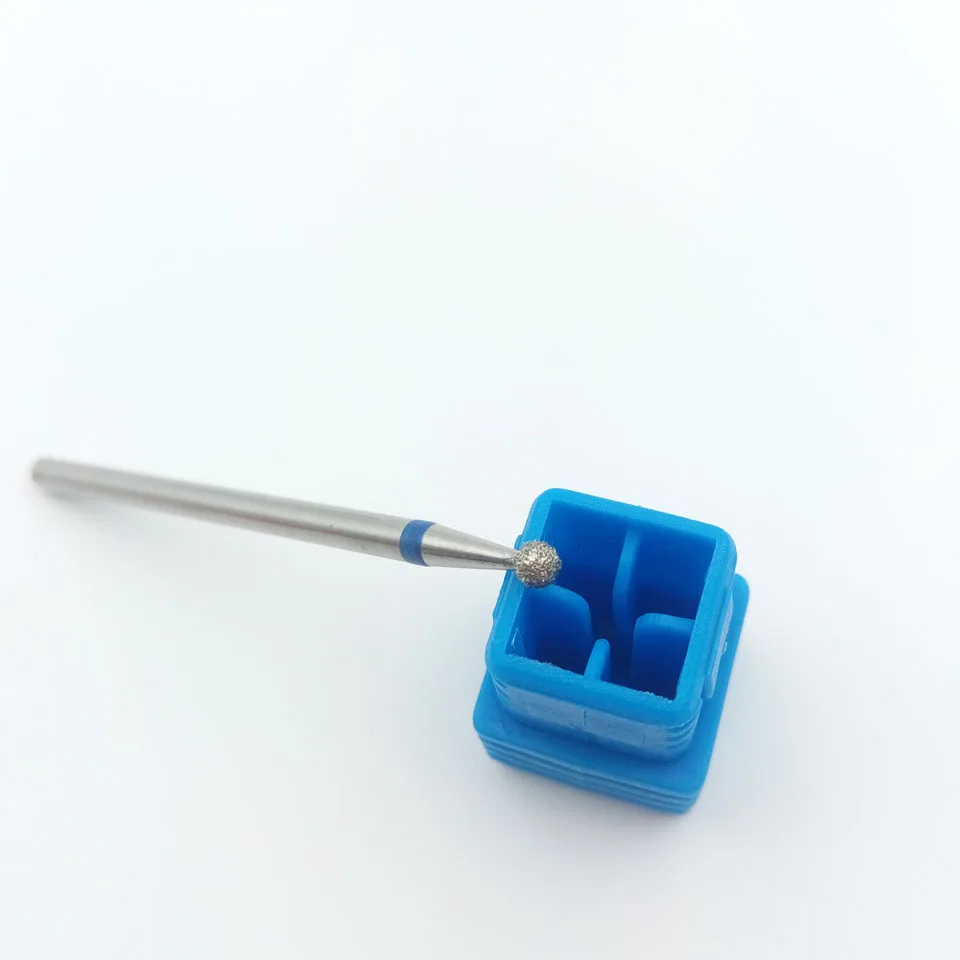 2 шт. алмазные шариковые фрезы для маникюра 3/32 дюйма|nail drill accessories|nail drillnail bits |