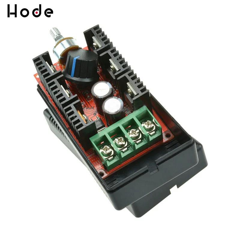 DC 12V 24V 48V 2000W макс 10 с алюминиевой крышкой 50В 40A контроллер скорости двигателя