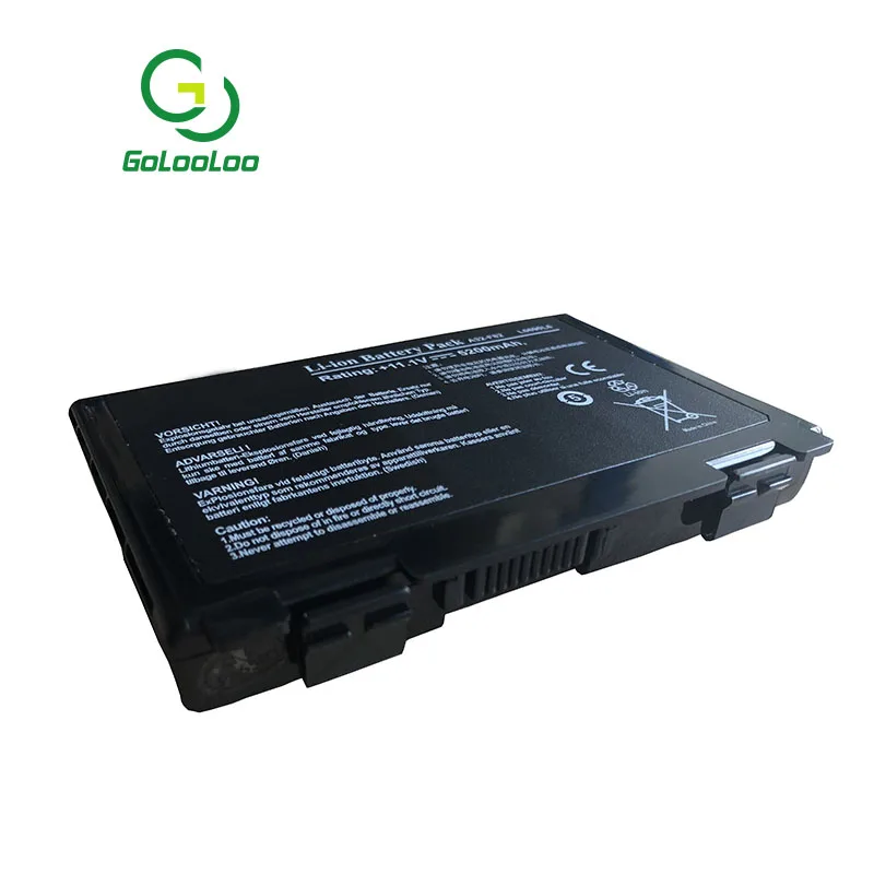 Golooloo Аккумулятор для ноутбука ASUS A32-f82 K50id K50AF K51AC K51AB K51AE K40in k50in K40ij K40 K50ij k50c K60ij K70ab K70ic k61ic