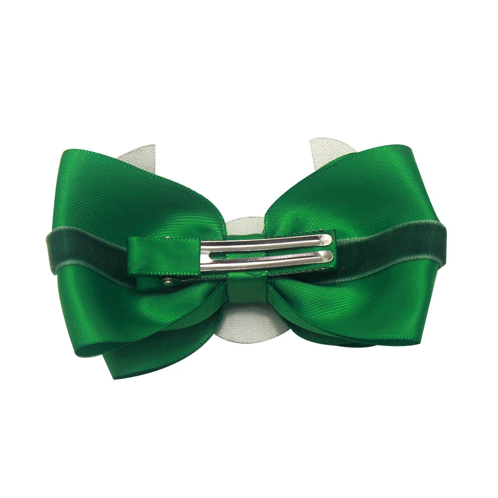 4 дюйма один глаз Монстр Бант Шпилька Девушки праздничные Волосы блестящие