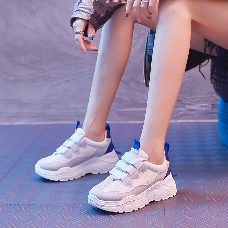 Женские кроссовки Новинка 2019 года весенняя женская обувь повседневная на