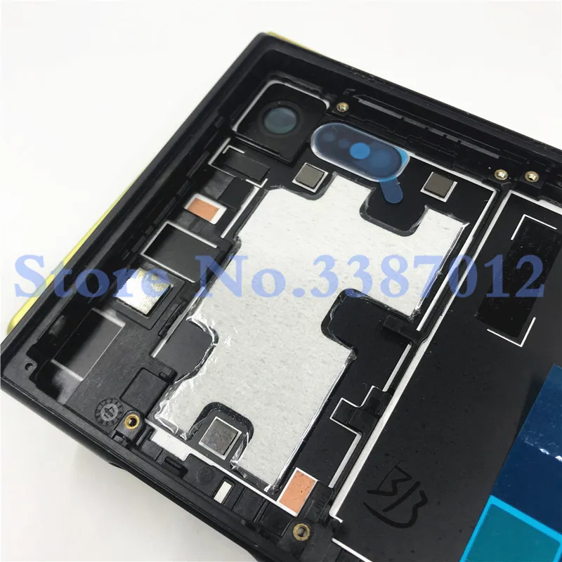 Original For Sony Xperia XZS G8231 G8232 Back Battery Cover Rear Door Housing Case With Camera Lens And Logo images - 6