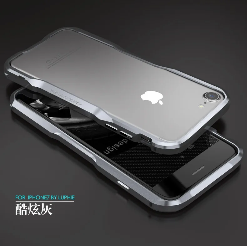 Для iPhone 8 чехол iPhone8 Plus чехол LUPHIE CNC резка Роскошный металлический каркас чехол бампер чехол для Apple iPhone 7 6S 6 Plus